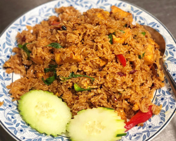 Image: Spicy Fried Rice with Tofu